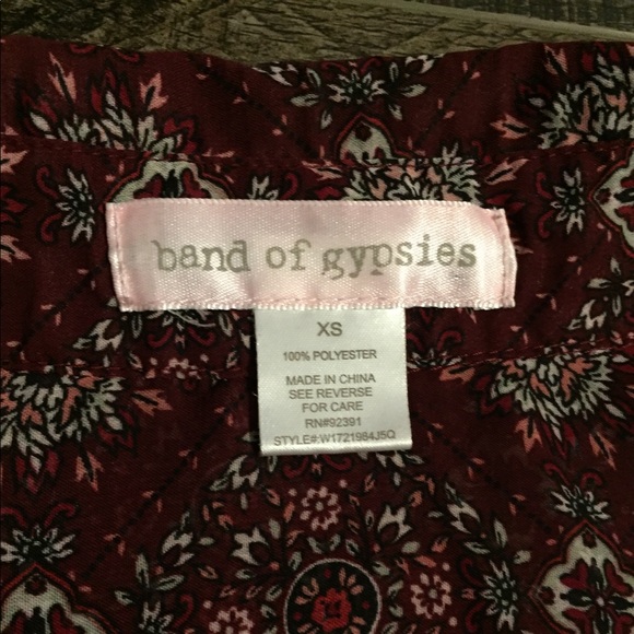 ♥️SOLD♥️ Band of gypsies shirt - Picture 5 of 7